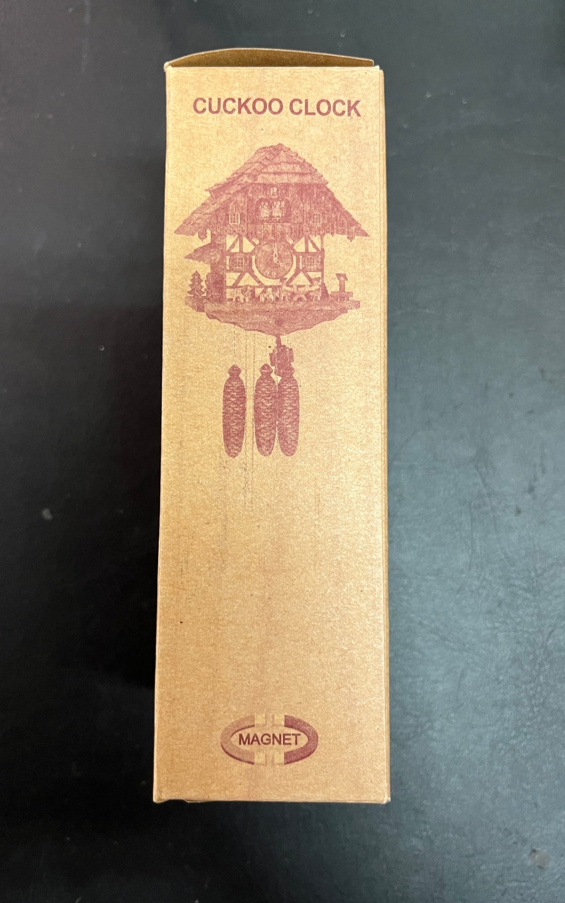 Kuckucksuhr Kühlschrankmagnet Magnet Miniatur Schwarzwald Uhr OVP