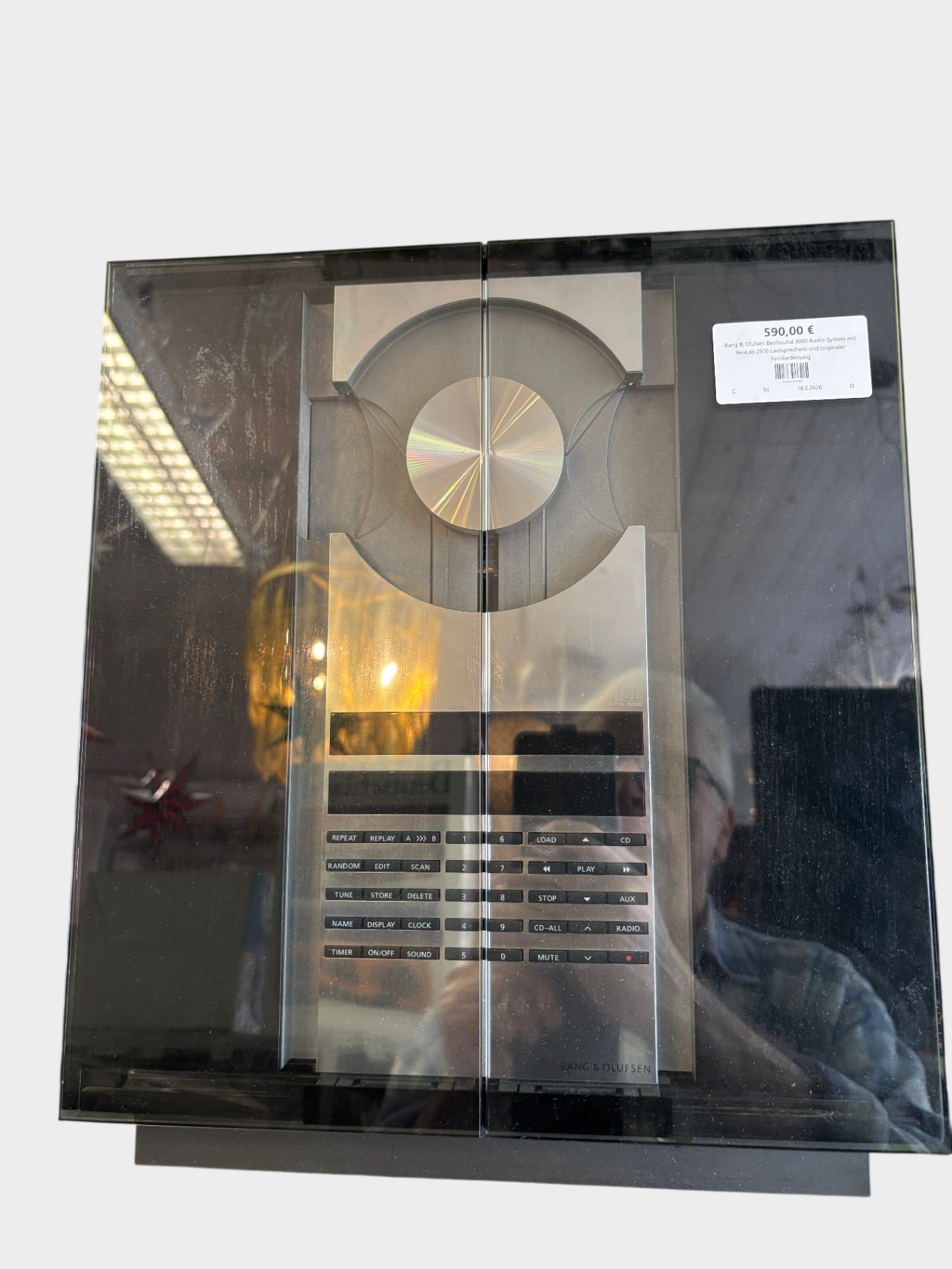Bang & Olufsen BeoSound 3000 Audio-System mit BeoLab 2500 Lautsprechern und originaler Fernbedienung