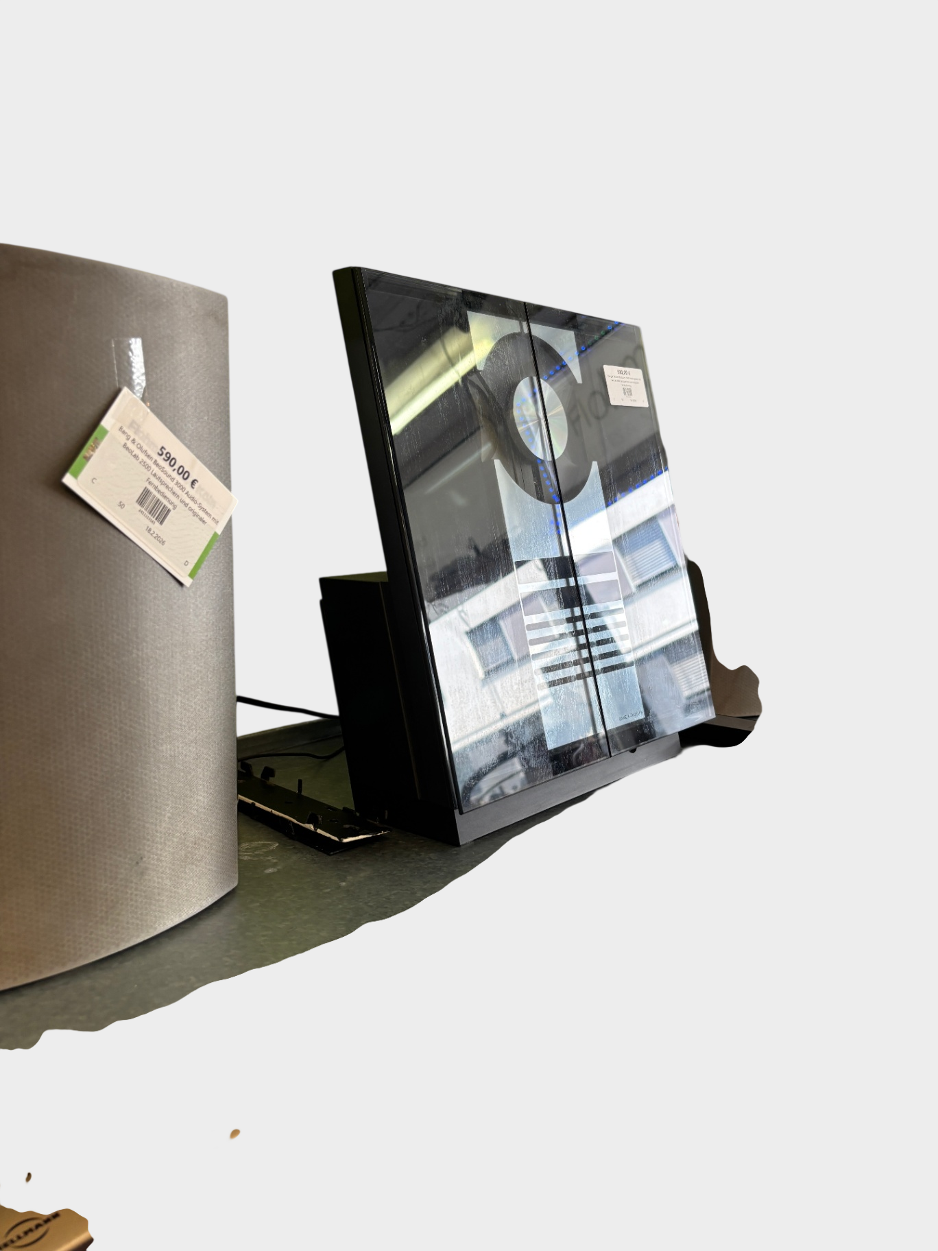 Bang & Olufsen BeoSound 3000 Audio-System mit BeoLab 2500 Lautsprechern und originaler Fernbedienung