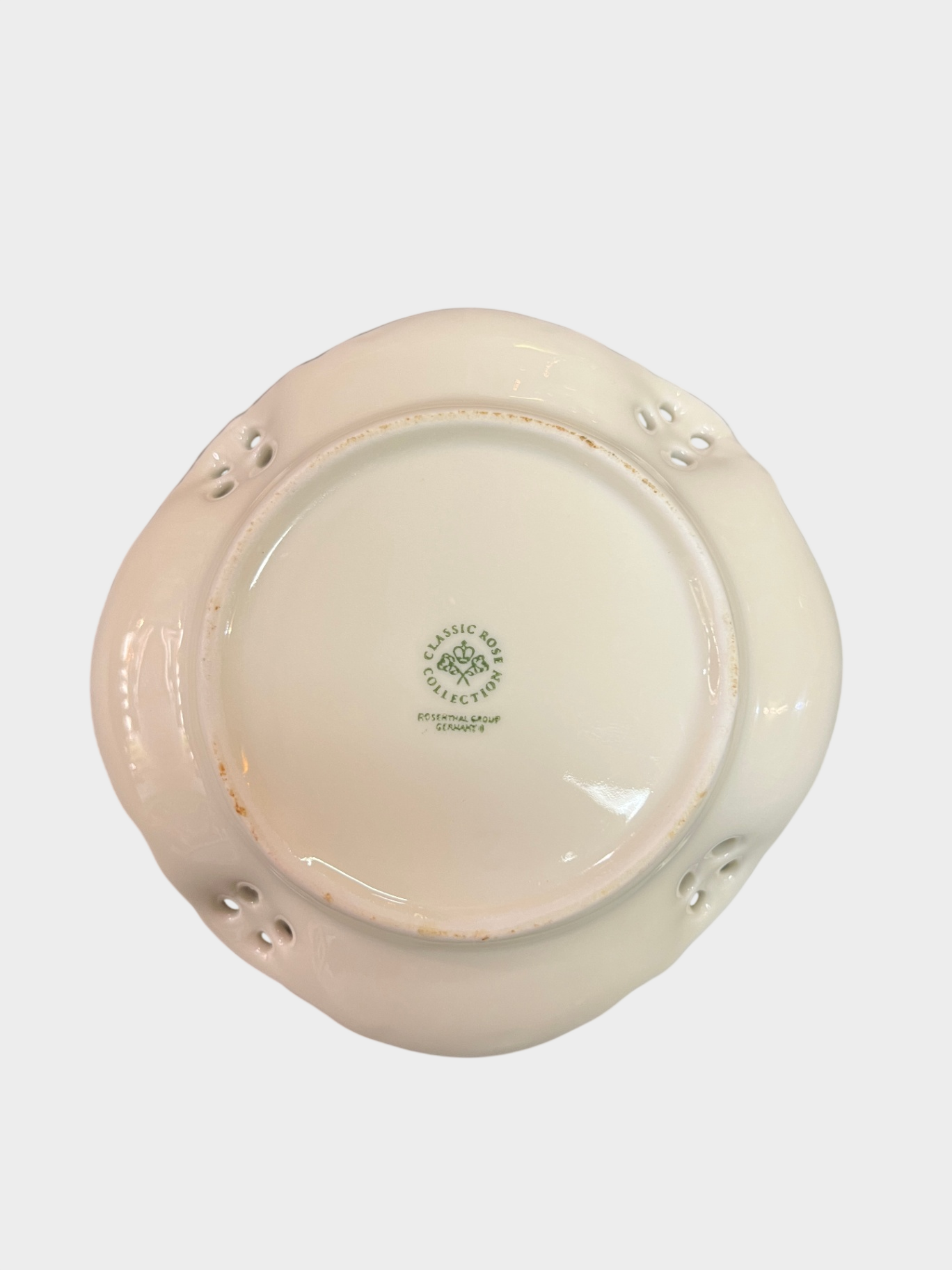 Rosenthal Classic Rose Mini Schale Durchbruchrand Porzellan 10 cm