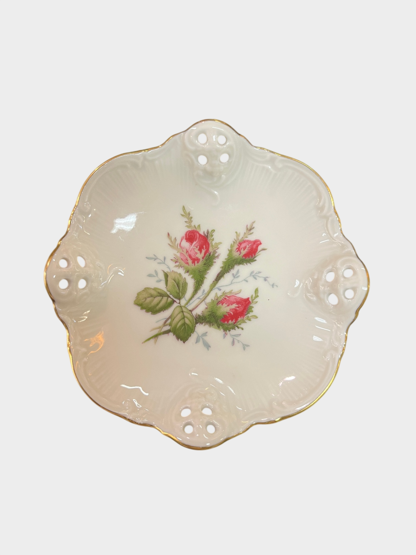 Rosenthal Classic Rose Mini Schale Durchbruchrand Porzellan 10 cm