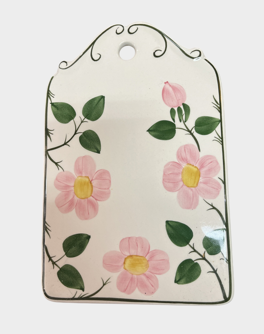 Villeroy & Boch Wild-Rose Wandbrett Porzellan Handmalerei
