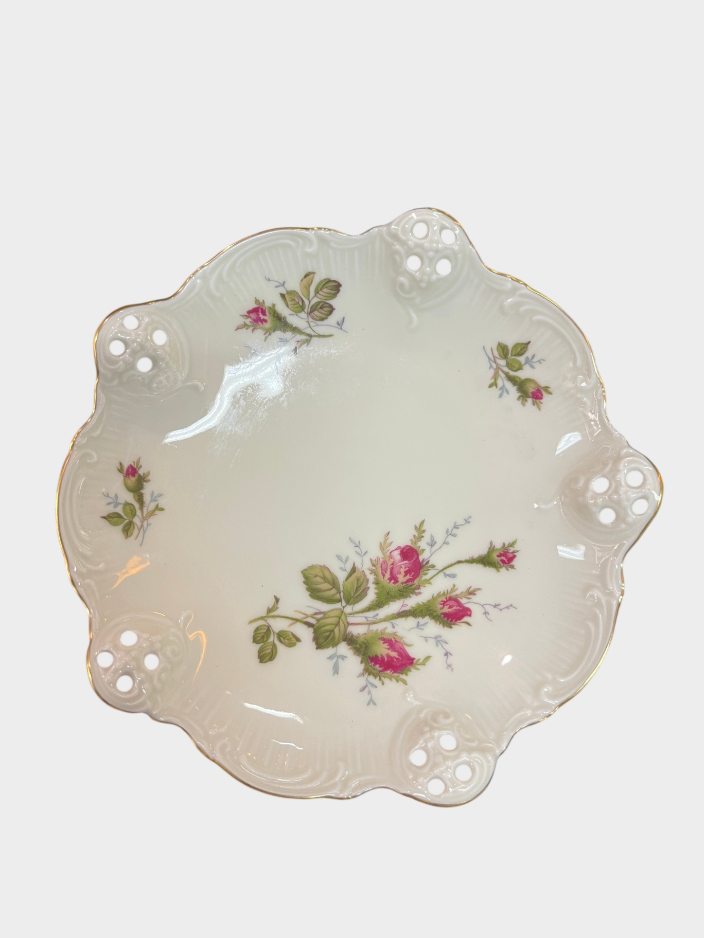 Rosenthal Classic Rose Porzellan Schale Durchbruchrand 15 cm
