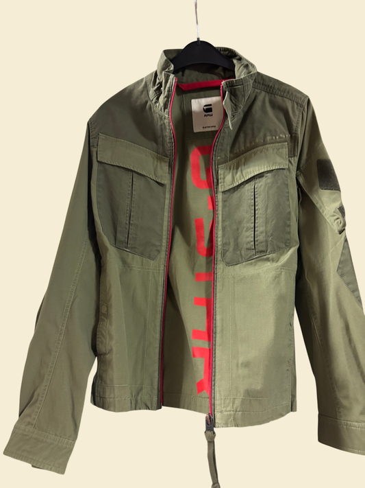 Jacke G-Star Raw Olivgrün M Mischgewebe Sehr gut
