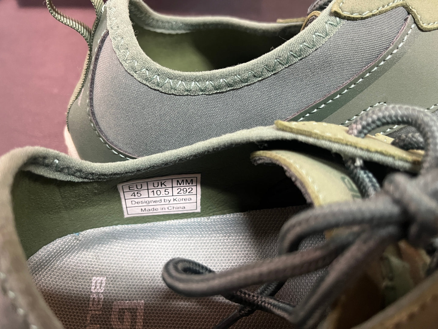 Ballop Barfußschuhe Outdoor Freizeit Sneaker Olivgrün Gr. 45 Barefoot