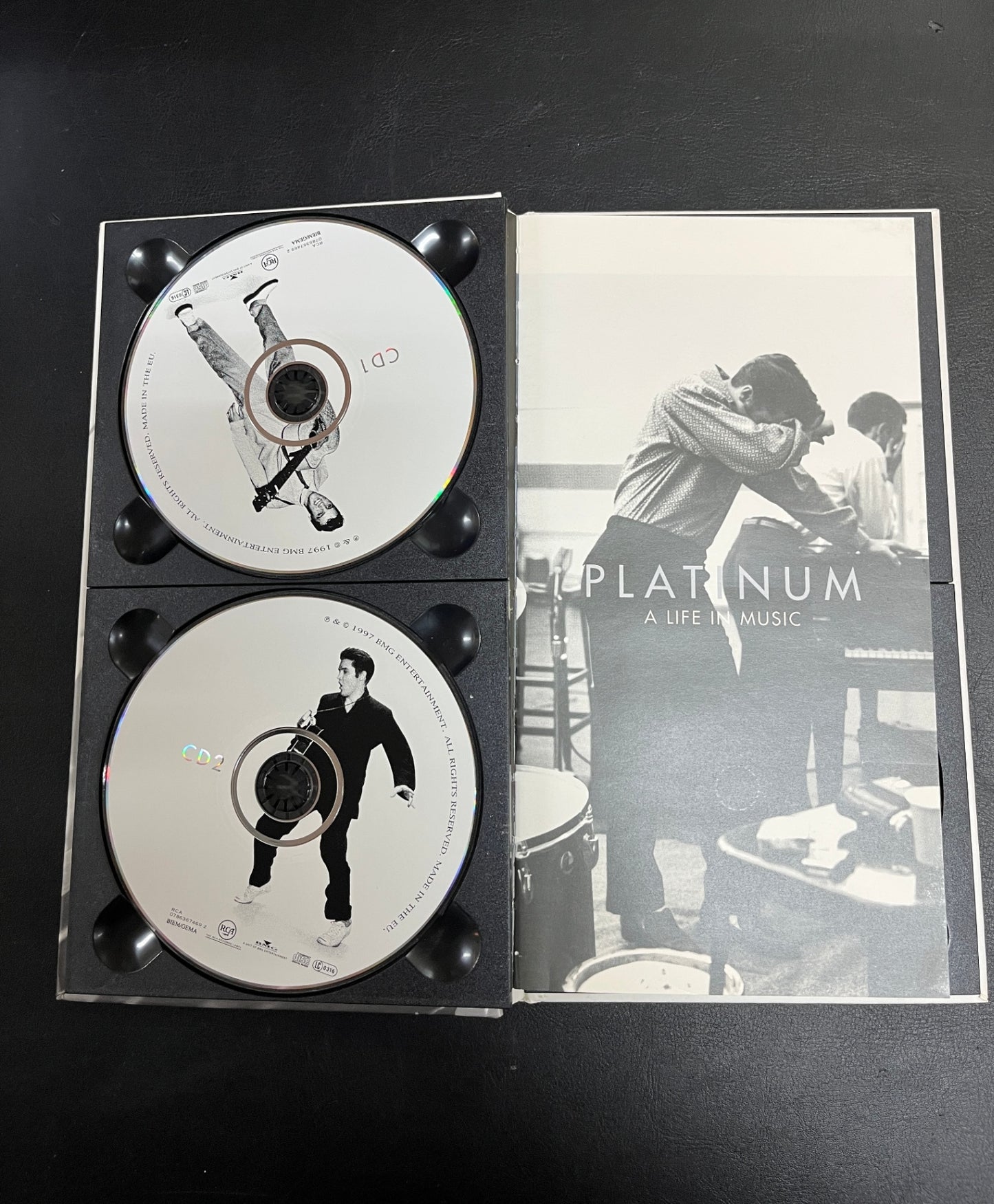 Elvis Presley Platinum A Life In Music 4 CD Box Set mit Buch