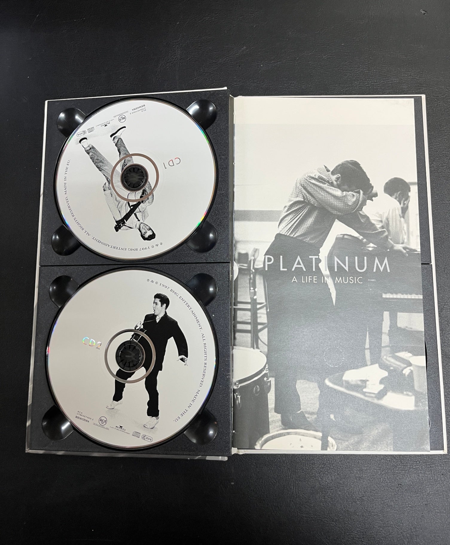Elvis Presley Platinum A Life In Music 4 CD Box Set mit Buch