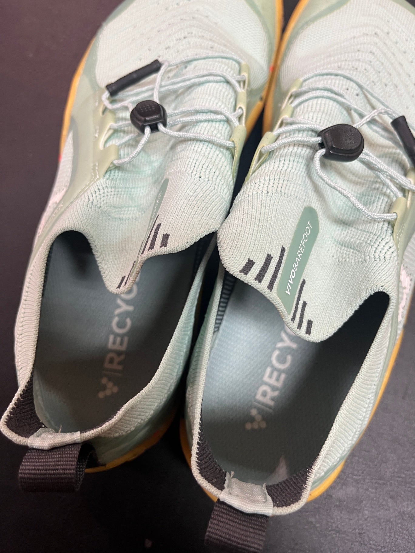 Vivobarefoot Primus Trail Knit FG Barfußschuhe Mint Grün Herren Gr. 44