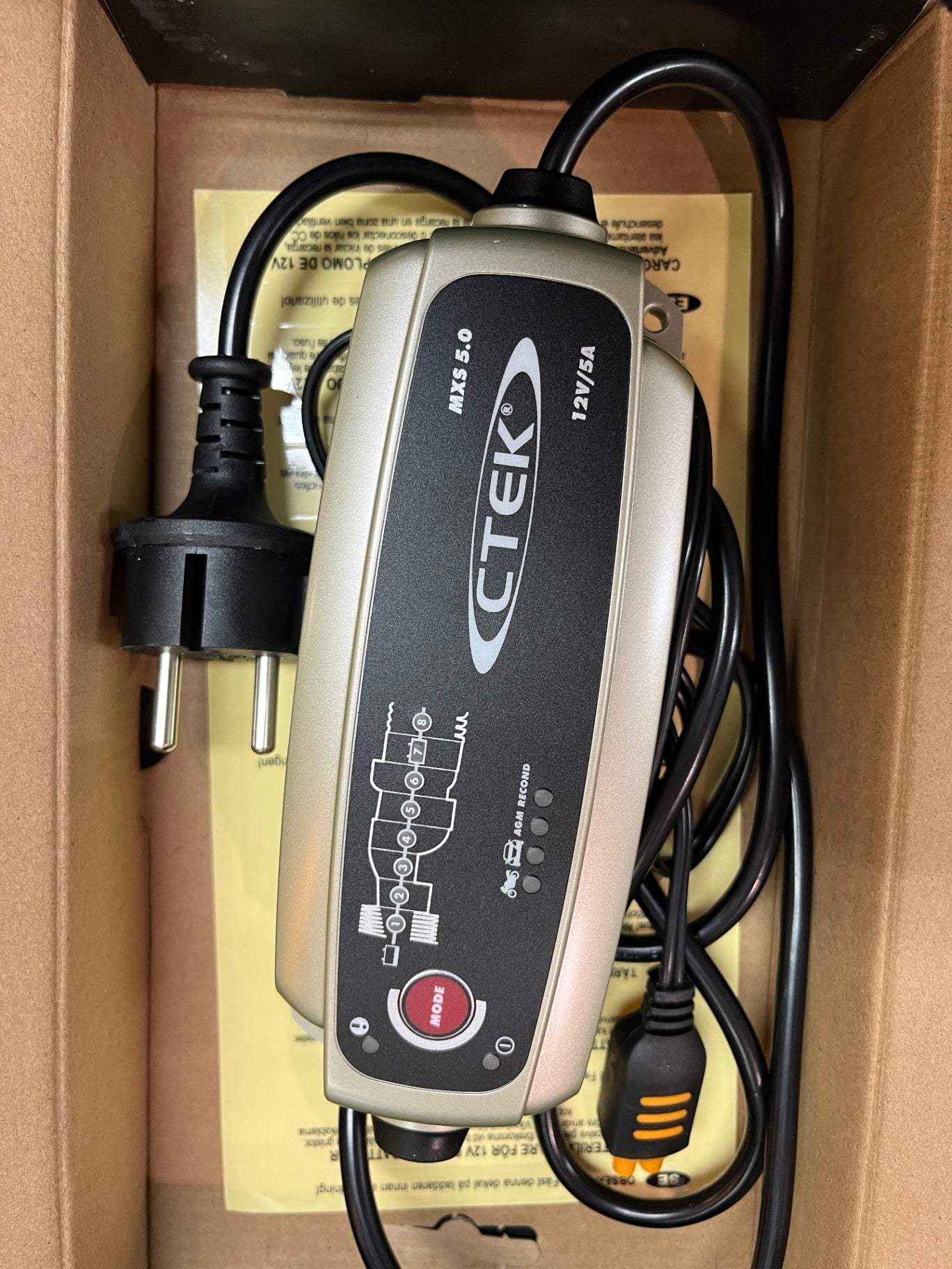 CTEK MXS 5.0 Batterieladegerät 12V 5A OVP und Zubehör