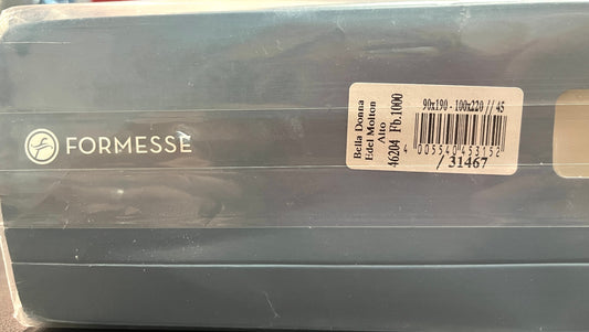 NEU Bella Donna Edel-Molton Schonbezug Boxspring 90x190–100x220 cm Weiß 