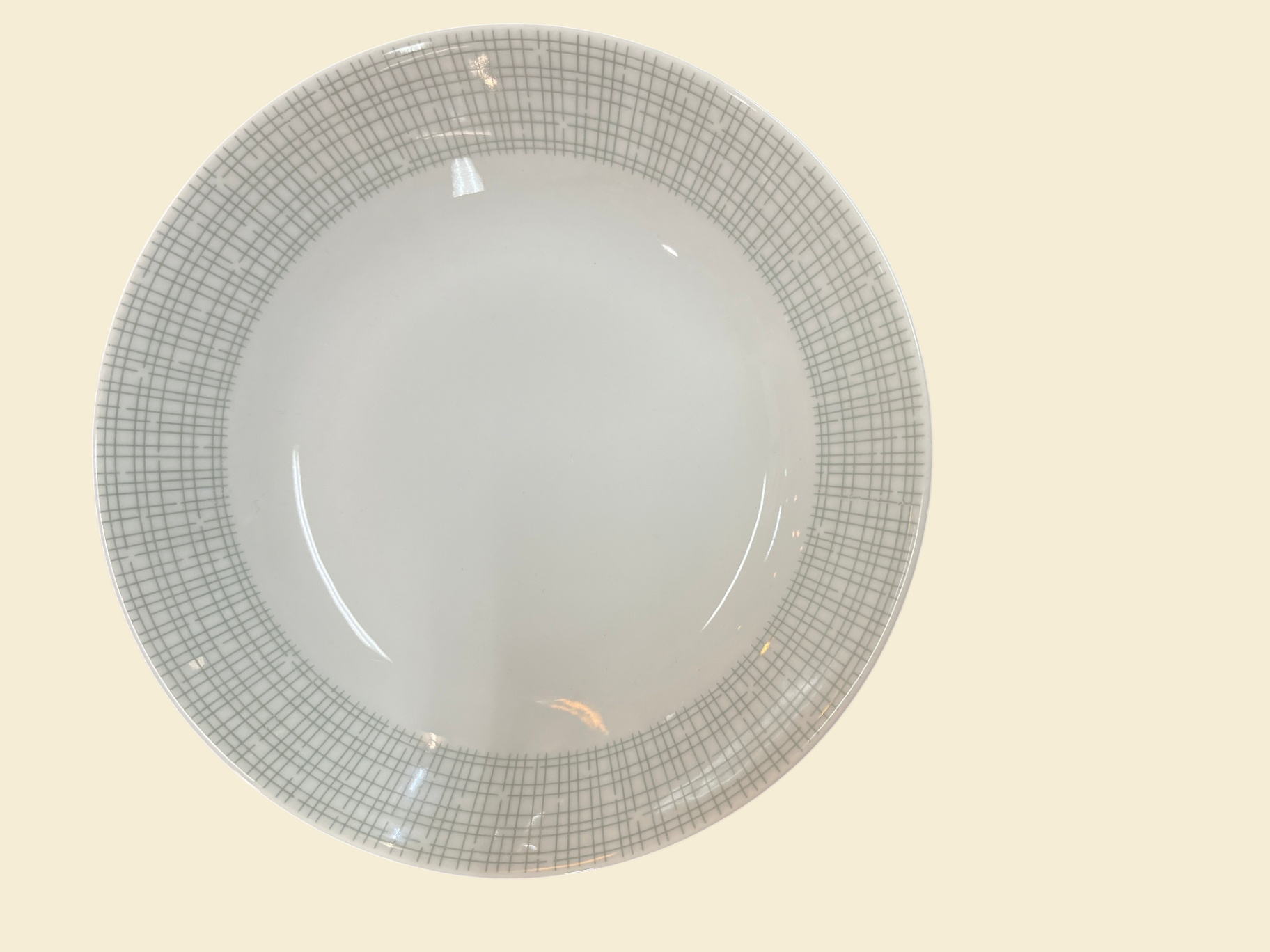 Arzberg Form 2025 Bastdekor Heinrich Löffelhardt Teller 19,5 cm