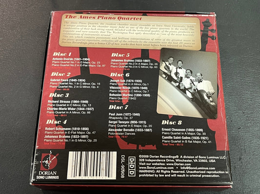 The Ames Piano Quartet 1989-2009 8 CD Box Dorian Recordings