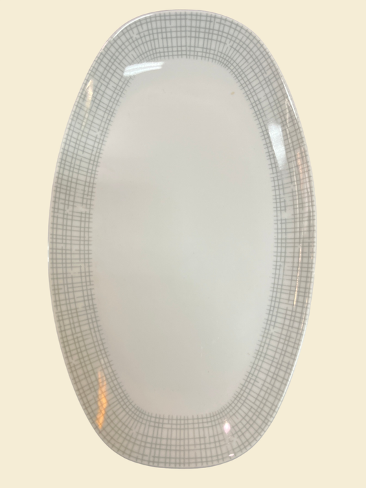 Arzberg Form 2025 Bastdekor Heinrich Löffelhard Platte 27 x 16 cm