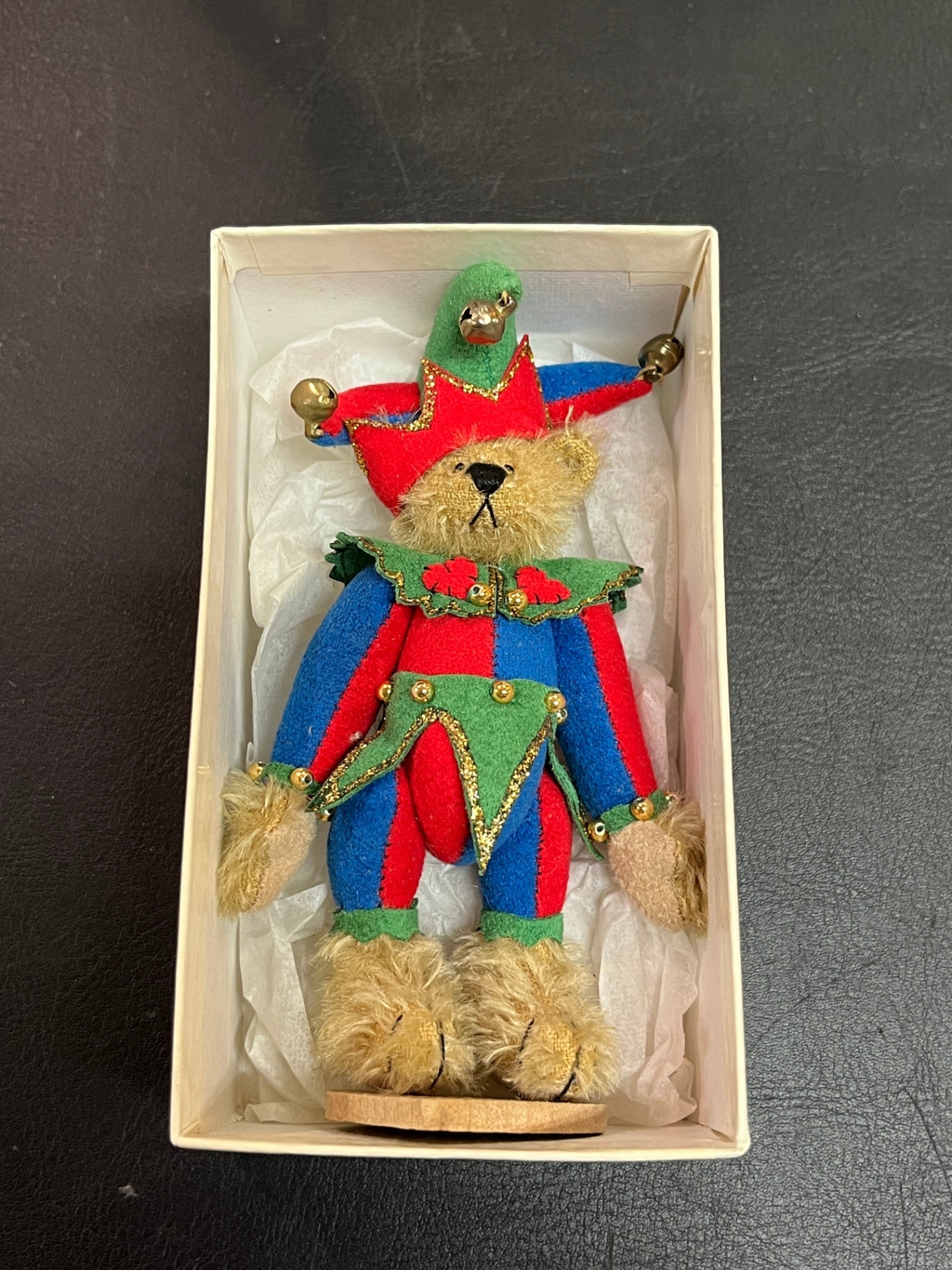 Deb Canham Artist Designs Teddybär Narr Clown Bär Figur OVP