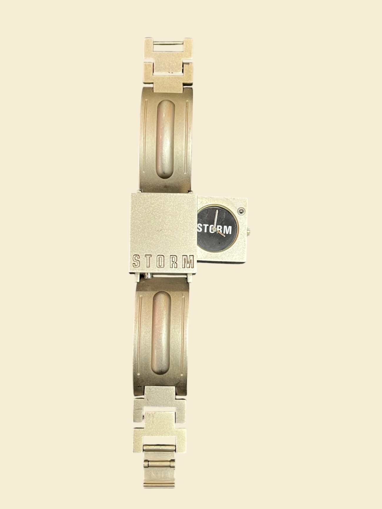 STORM Armbanduhr Metallarmband Klappgehäuse Reg. Nr. 2016064