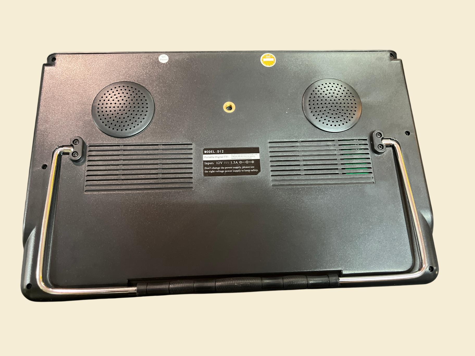 Leadstar D12 Tragbarer Digital-TV DVB-T Fernseher 12V 220V