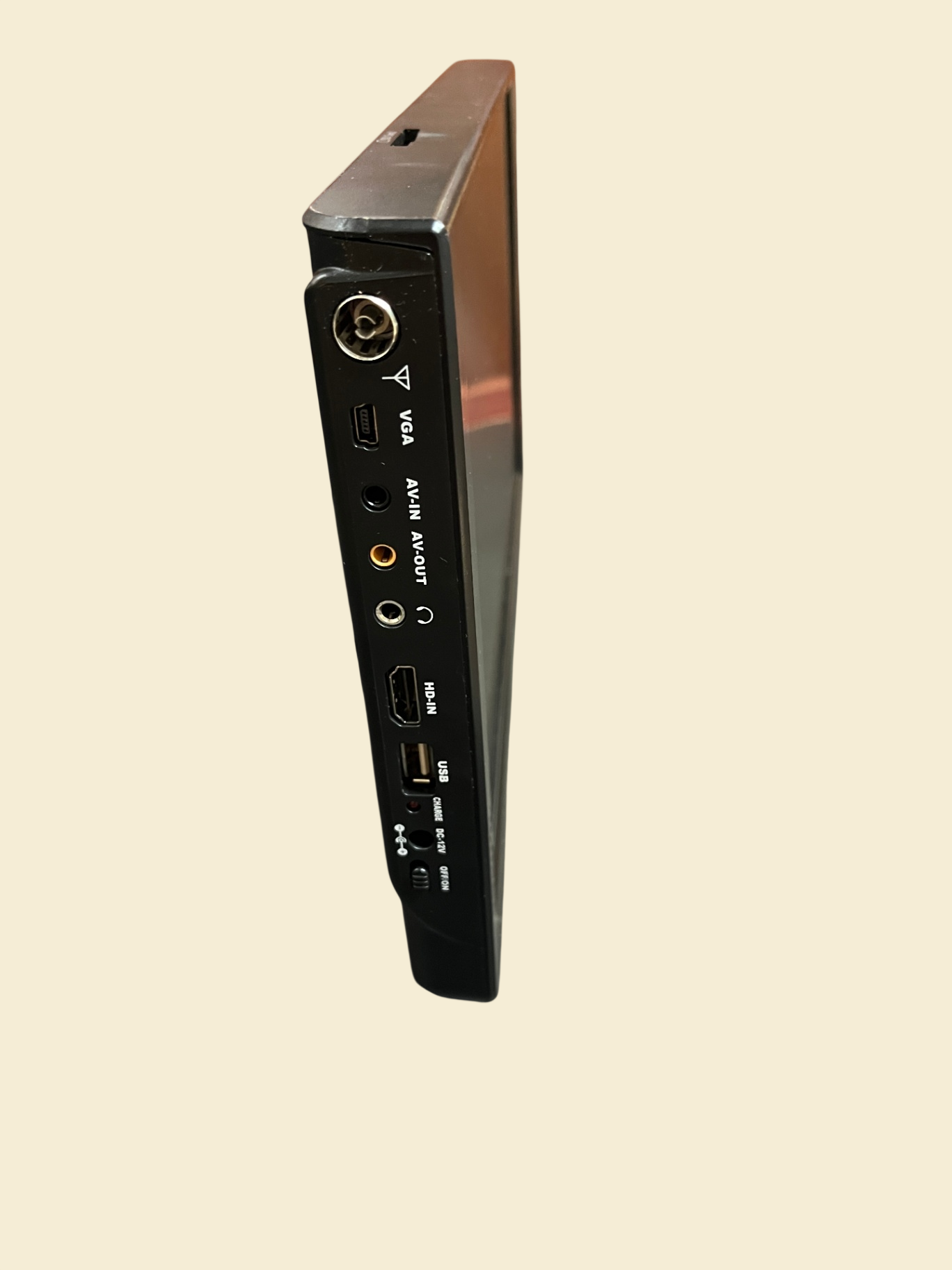 Leadstar D12 Tragbarer Digital-TV DVB-T Fernseher 12V 220V