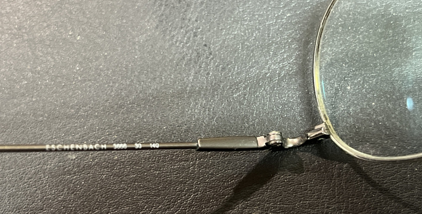 Eschenbach Brille Rund Metallfassung Vintage Modell 3555