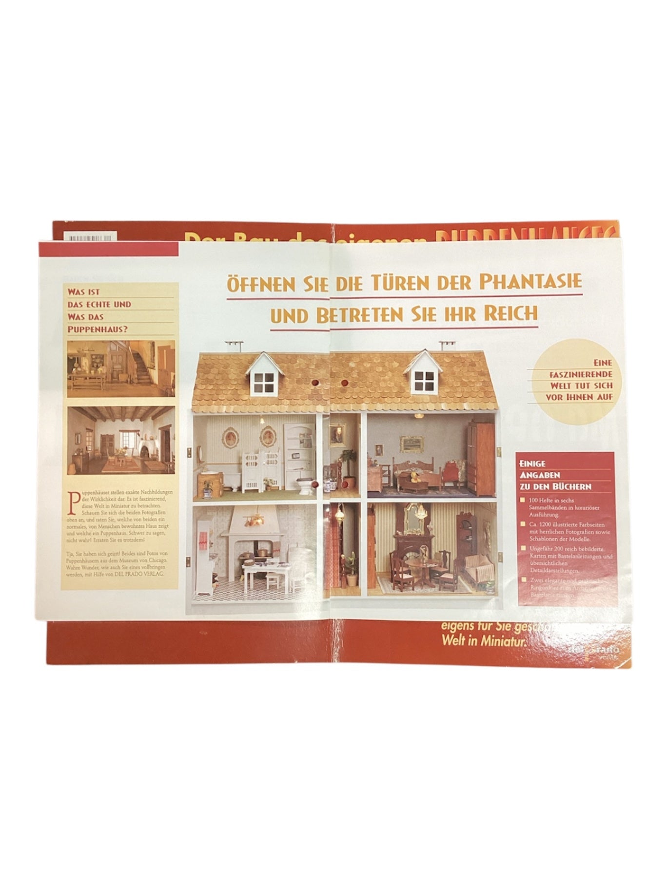 Komplette Del Prado / DeAgostini Puppenhaus Sammelserie (Bausatz)