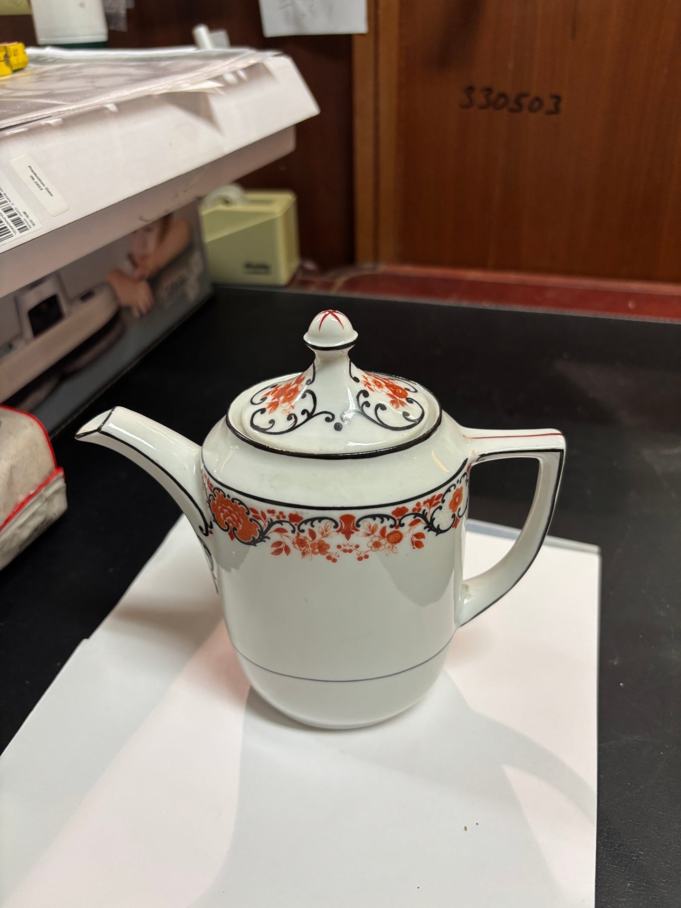 Mahes & Ebel Mährendorf Déjeuner Mokka Service 5-teilig Porzellan 1882