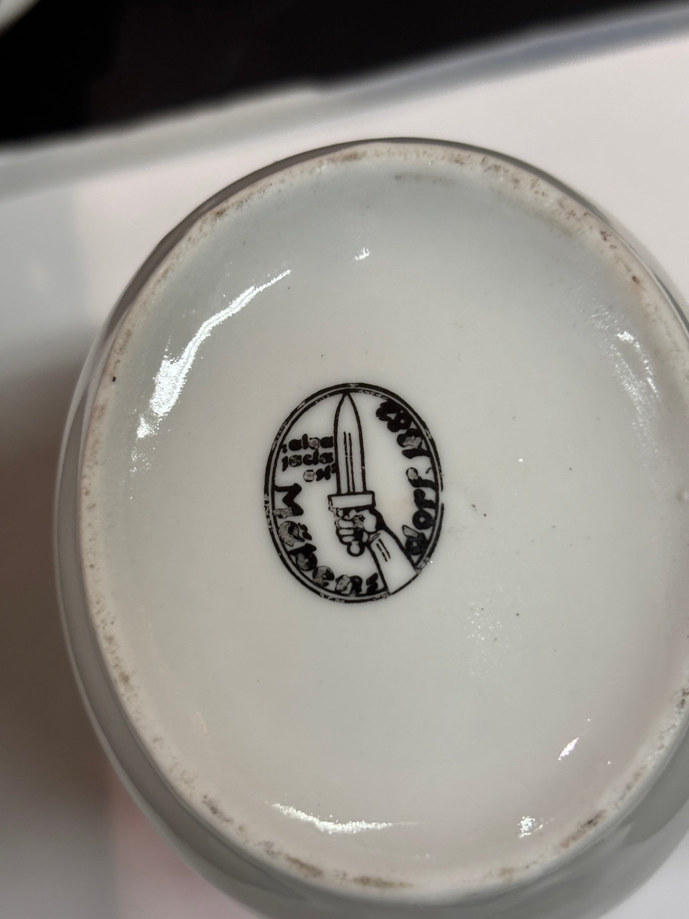 Mahes & Ebel Mährendorf Déjeuner Mokka Service 5-teilig Porzellan 1882