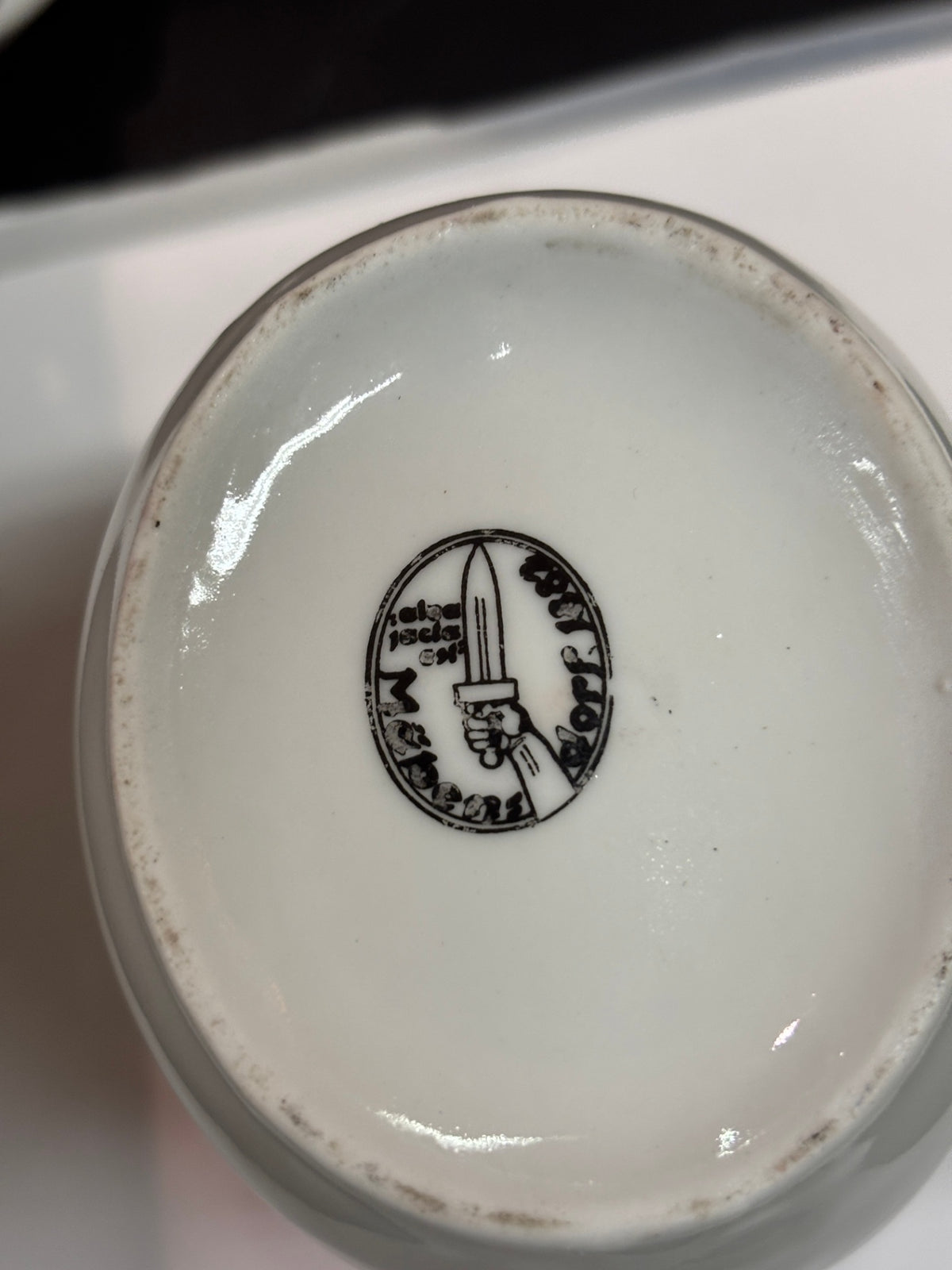 Matthes & Ebel Mäbendorf Art Déco Déjeuner Mokka-Service 7-tlg. um 1930