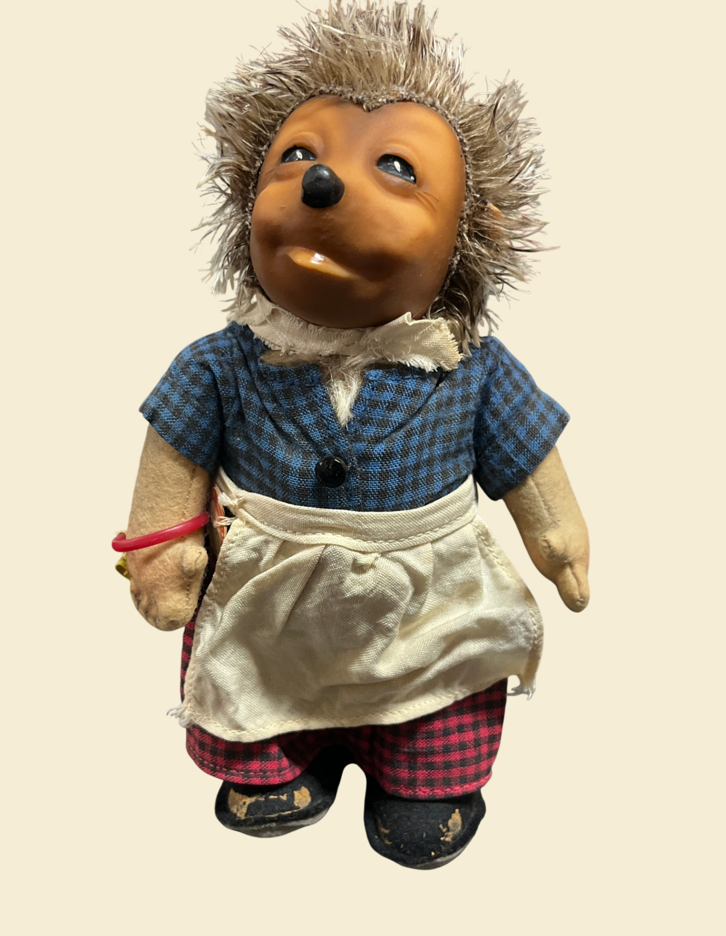 Steiff Mucki Igel nach Diehl-Film ca. 20 cm mit Fahne