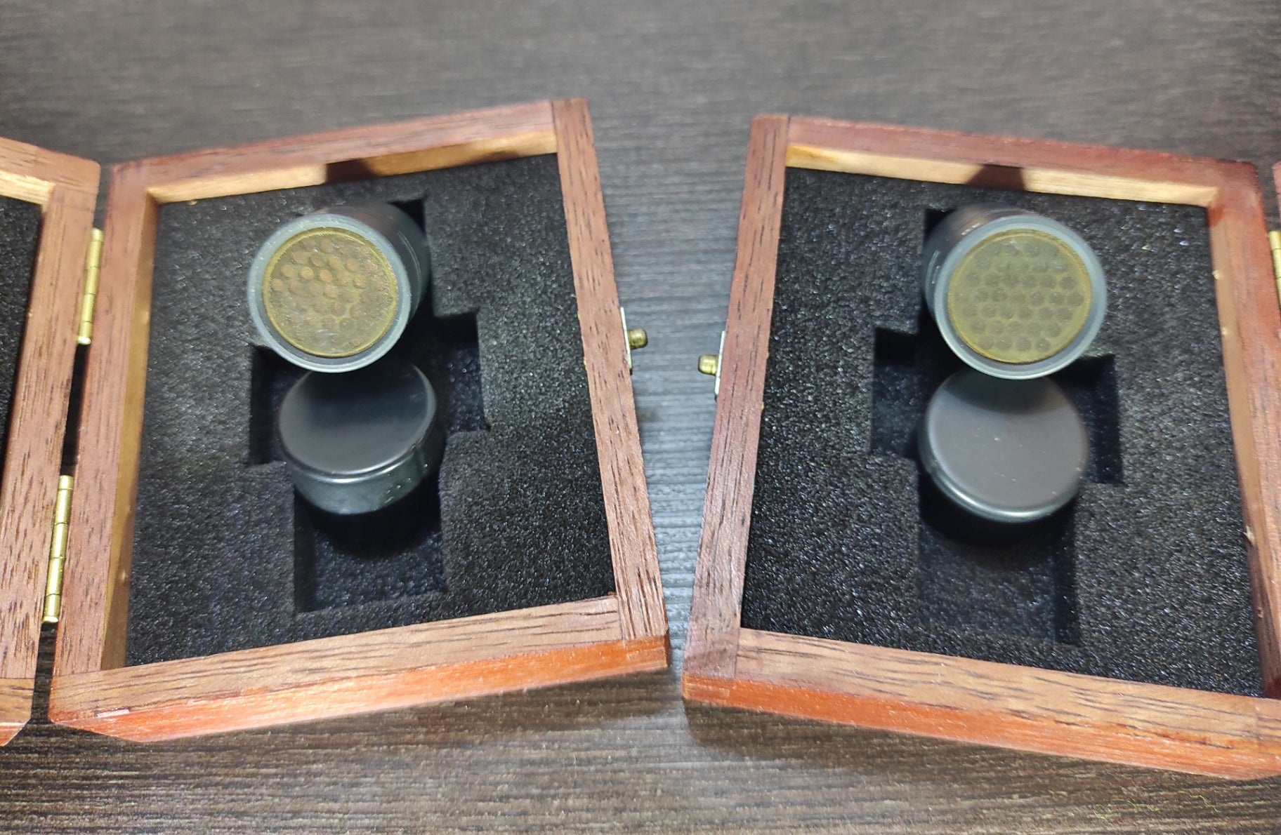 Neumann KM 143 Stereo Mikrofon-Set KM100 AK43 Holzetui