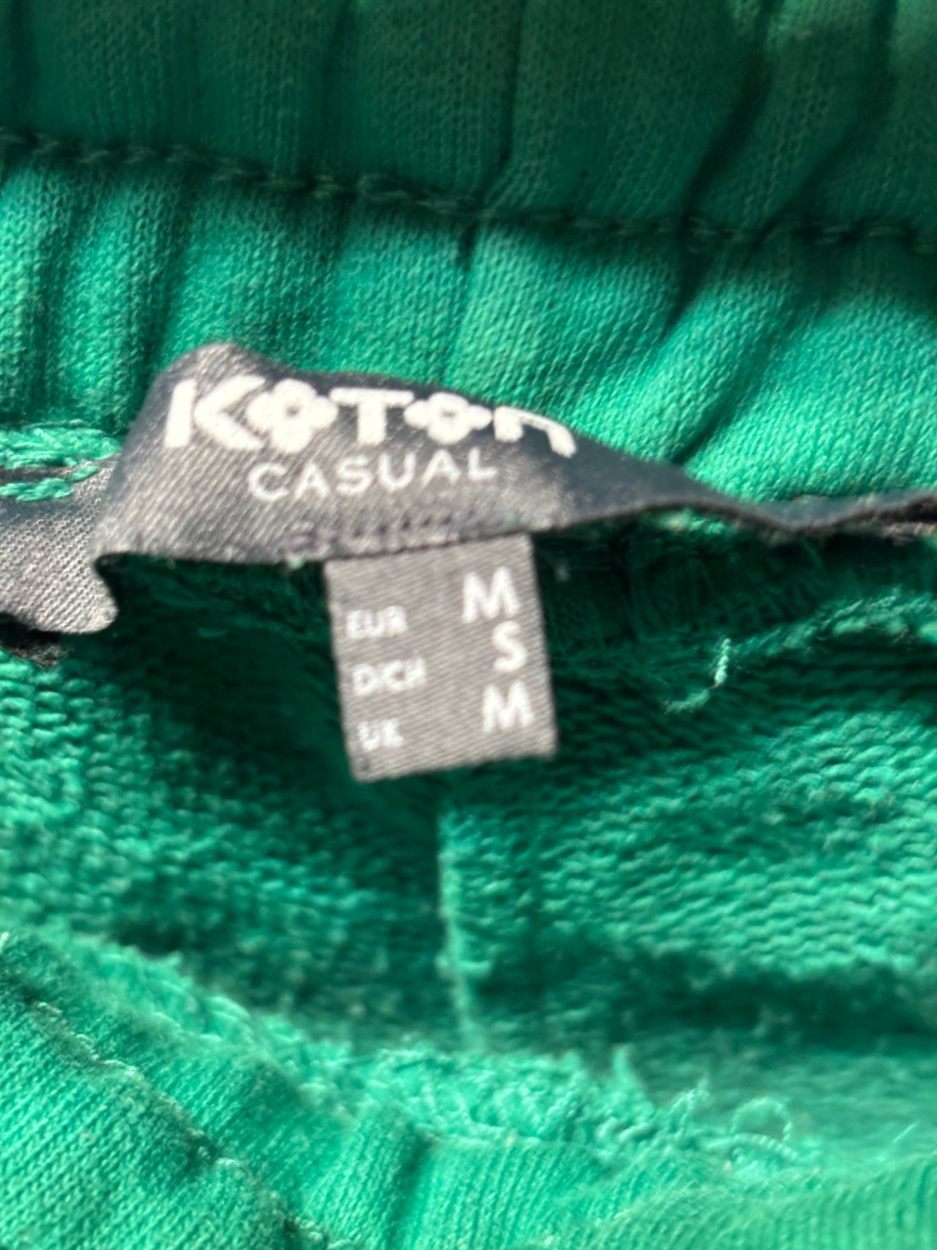 Koton Shorts M Grün Sehr gut Baumwollmischung