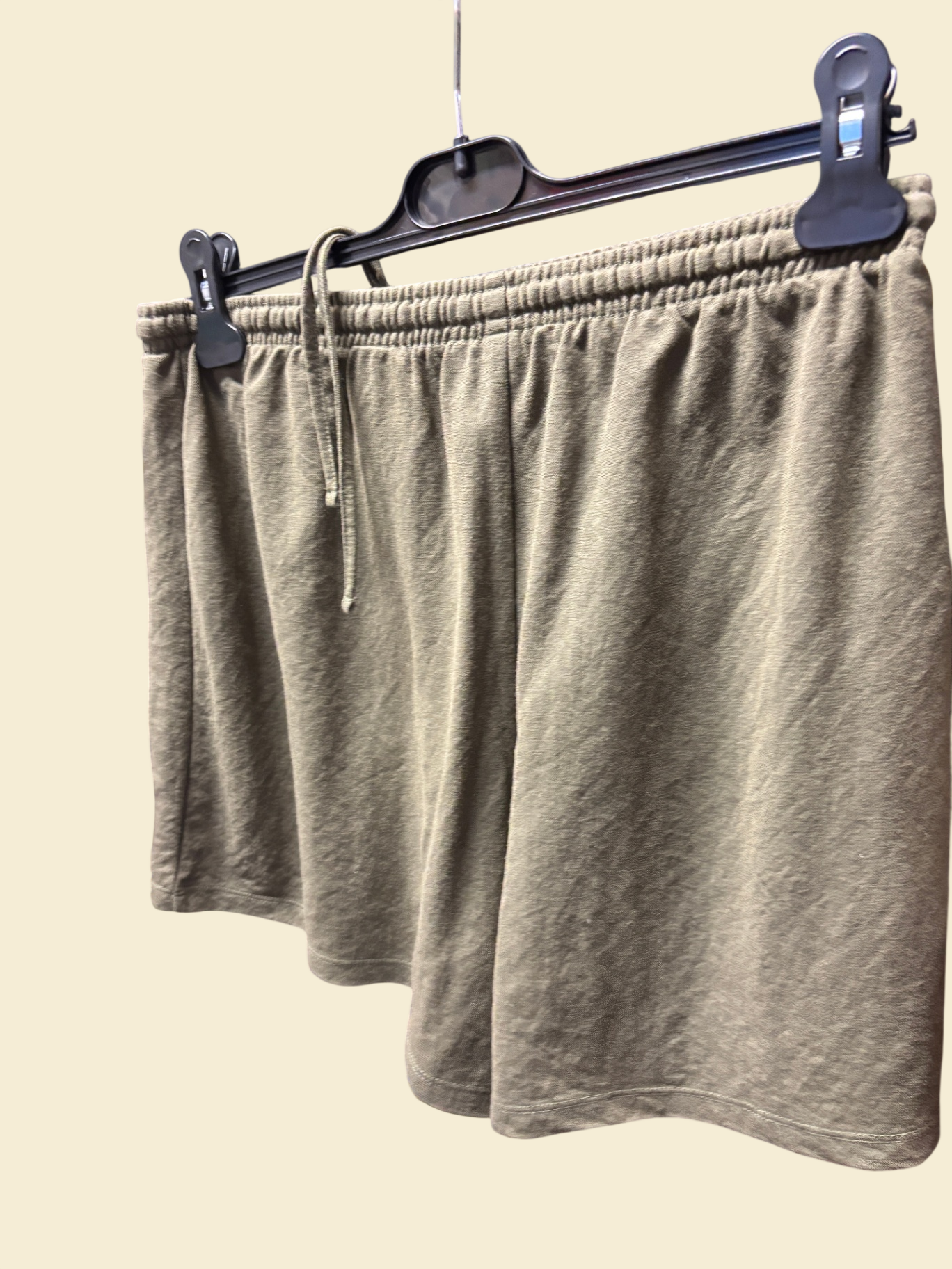 H&M Shorts M Olivgrün Sehr gut Baumwollmix