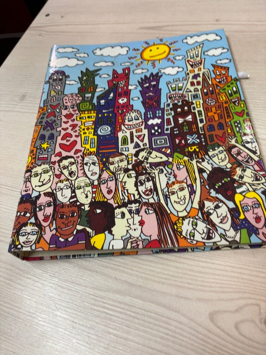 James Rizzi Ordner People’s Life 2000 Brunnen Pop Art DIN A4