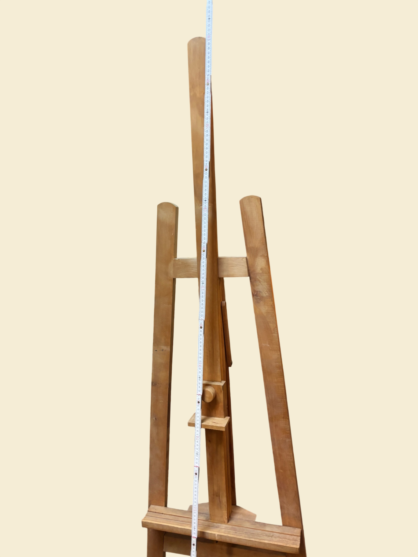 Staffelei aus Massivholz höhenverstellbar Atelier Malstaffelei 112 cm
