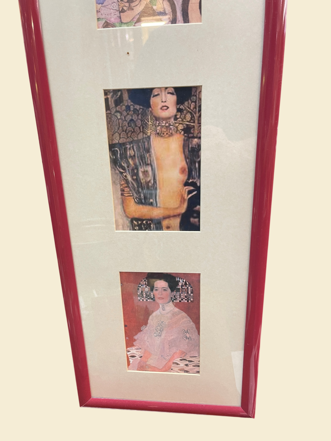 2 Bilderleisten Gustav Klimt – 5 Kunstdrucke je Rahmen – gerahmt