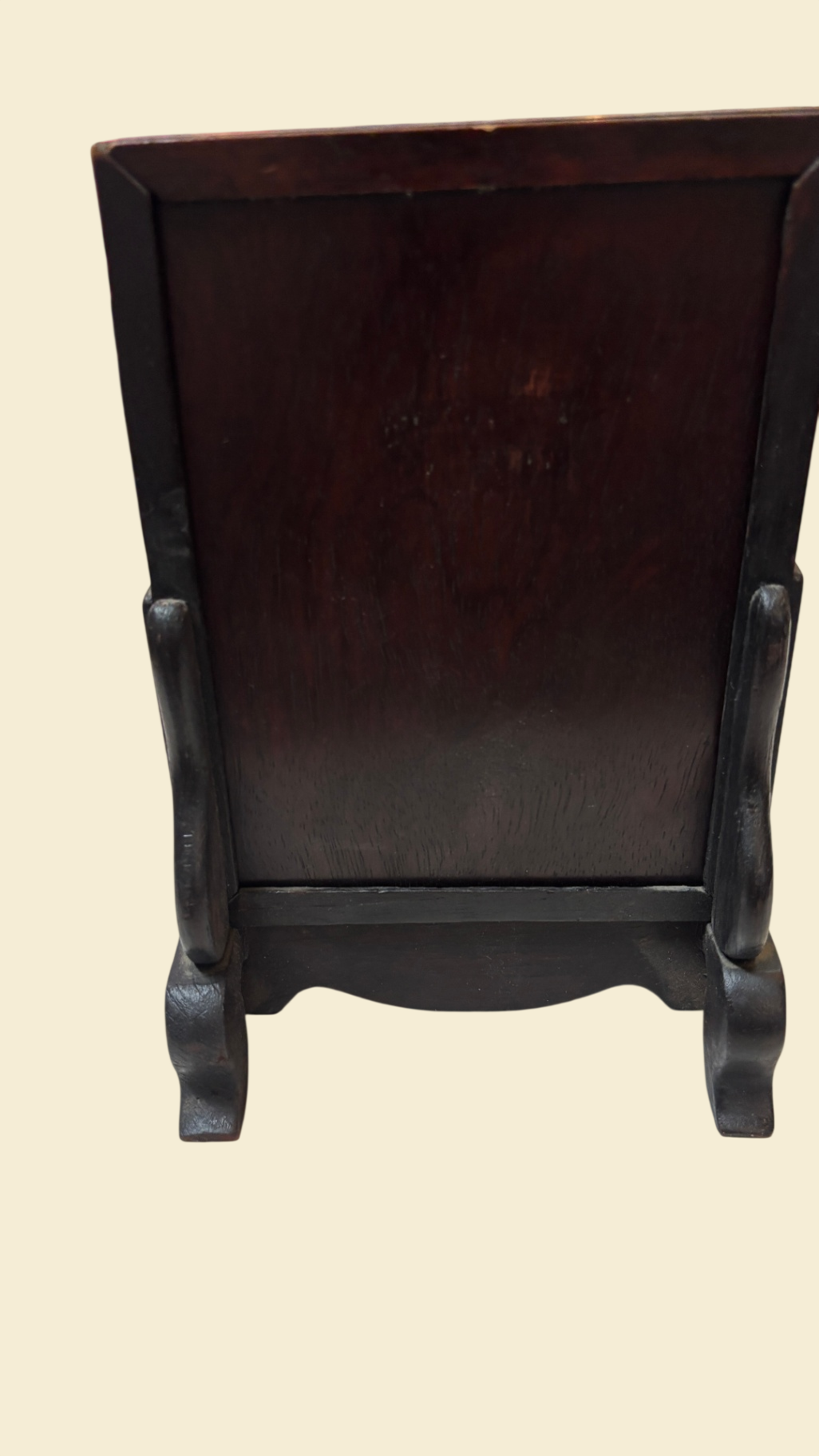 Tischuhr Eigenbau mit mechanischem Vintage Wecker zum Aufziehen