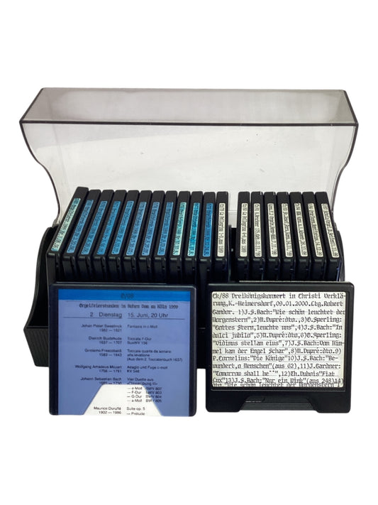 21 Sony MiniDisc MDW-60 60 Min. mit Hüllen und Aufbewahrungsbox