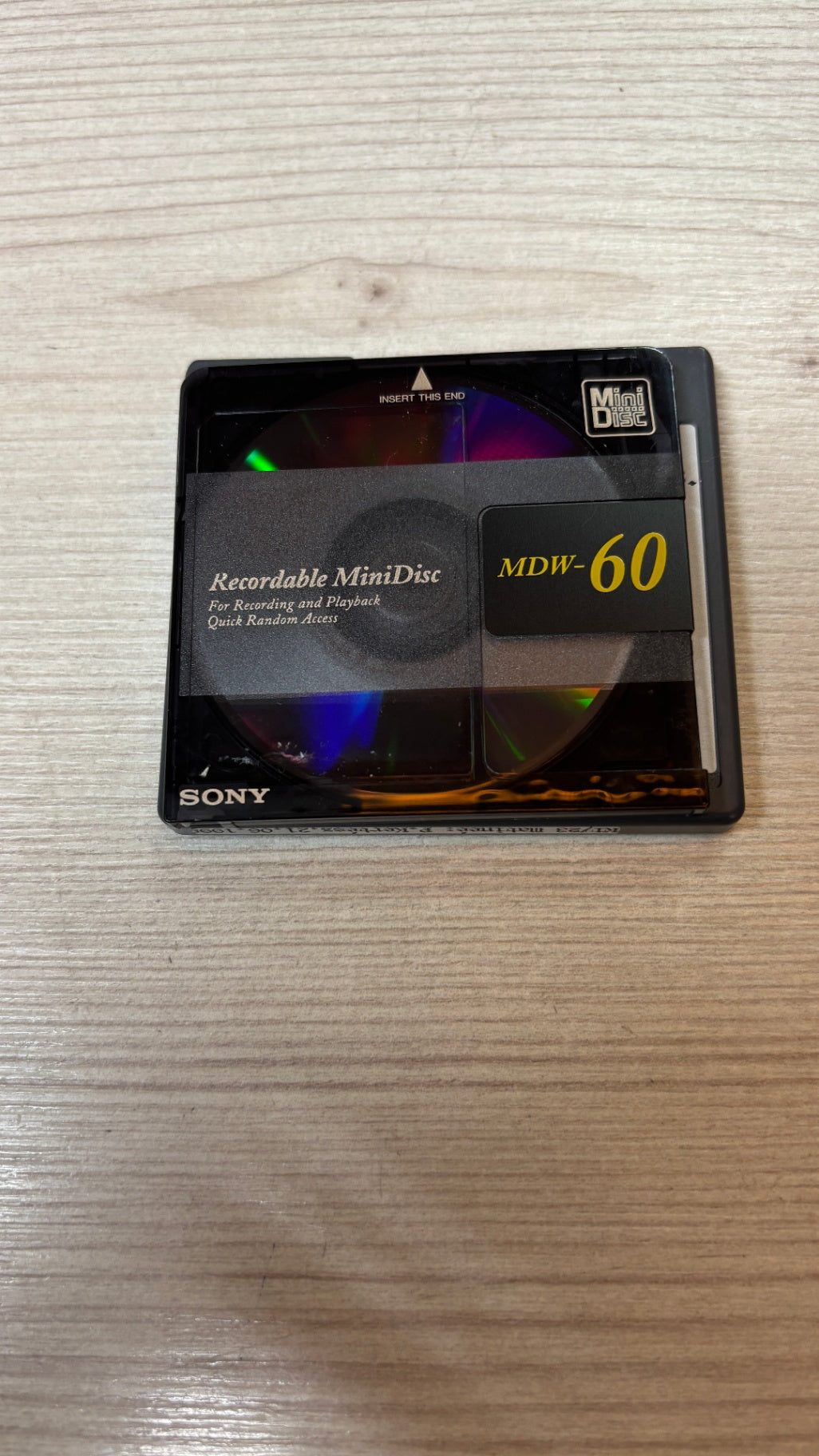 21 Sony MiniDisc MDW-60 60 Min. mit Hüllen und Aufbewahrungsbox