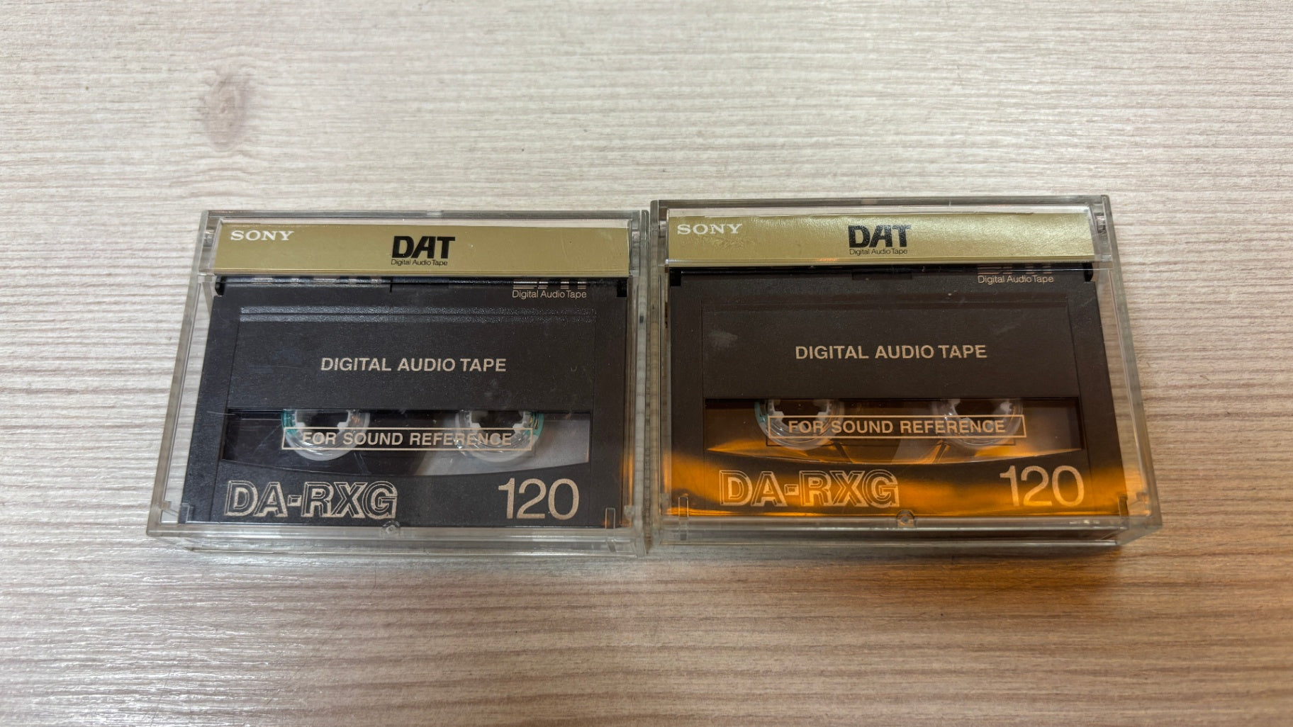 6 DAT-Kassetten Sony TDK Denon DA-RXG 120 Min. einmal bespielt