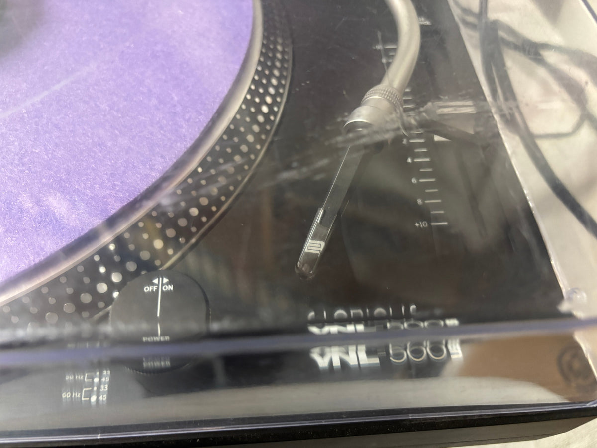 Glorious VNL-500 USB Plattenspieler Direktantrieb + neue Ersatznadel