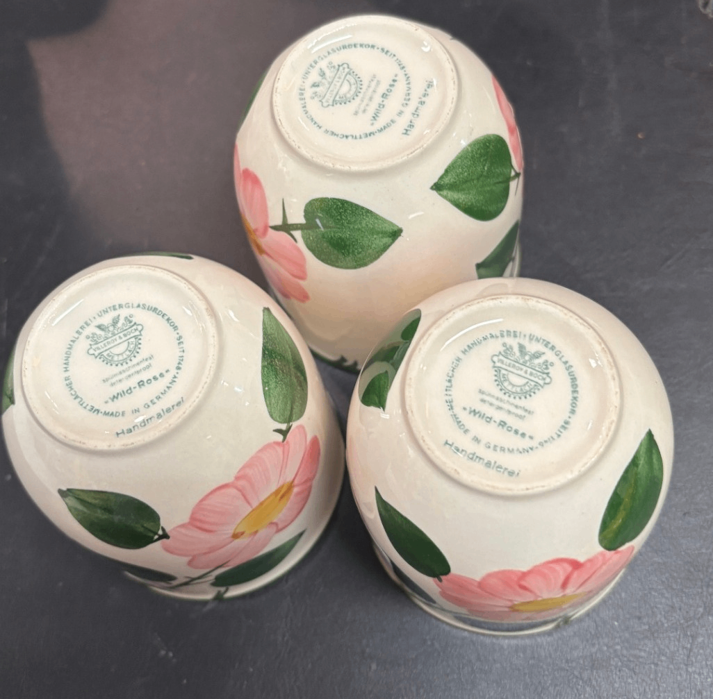 Villeroy & Boch Wildrose  1 Saftbecher 8,5 cm Porzellanbecher