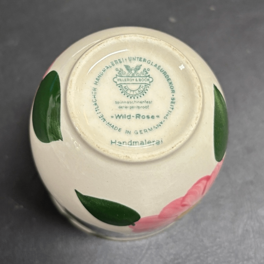 Villeroy & Boch Wildrose  1 Saftbecher 8,5 cm Porzellanbecher