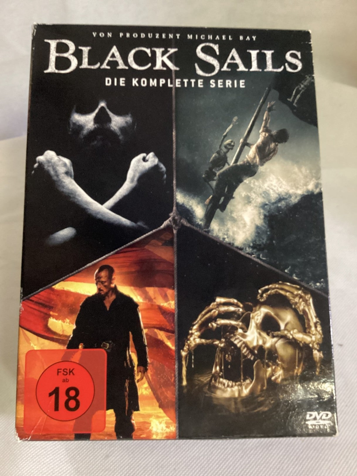 Black Sails – Die komplette Serie – Staffel 1–4 – 15 DVDs