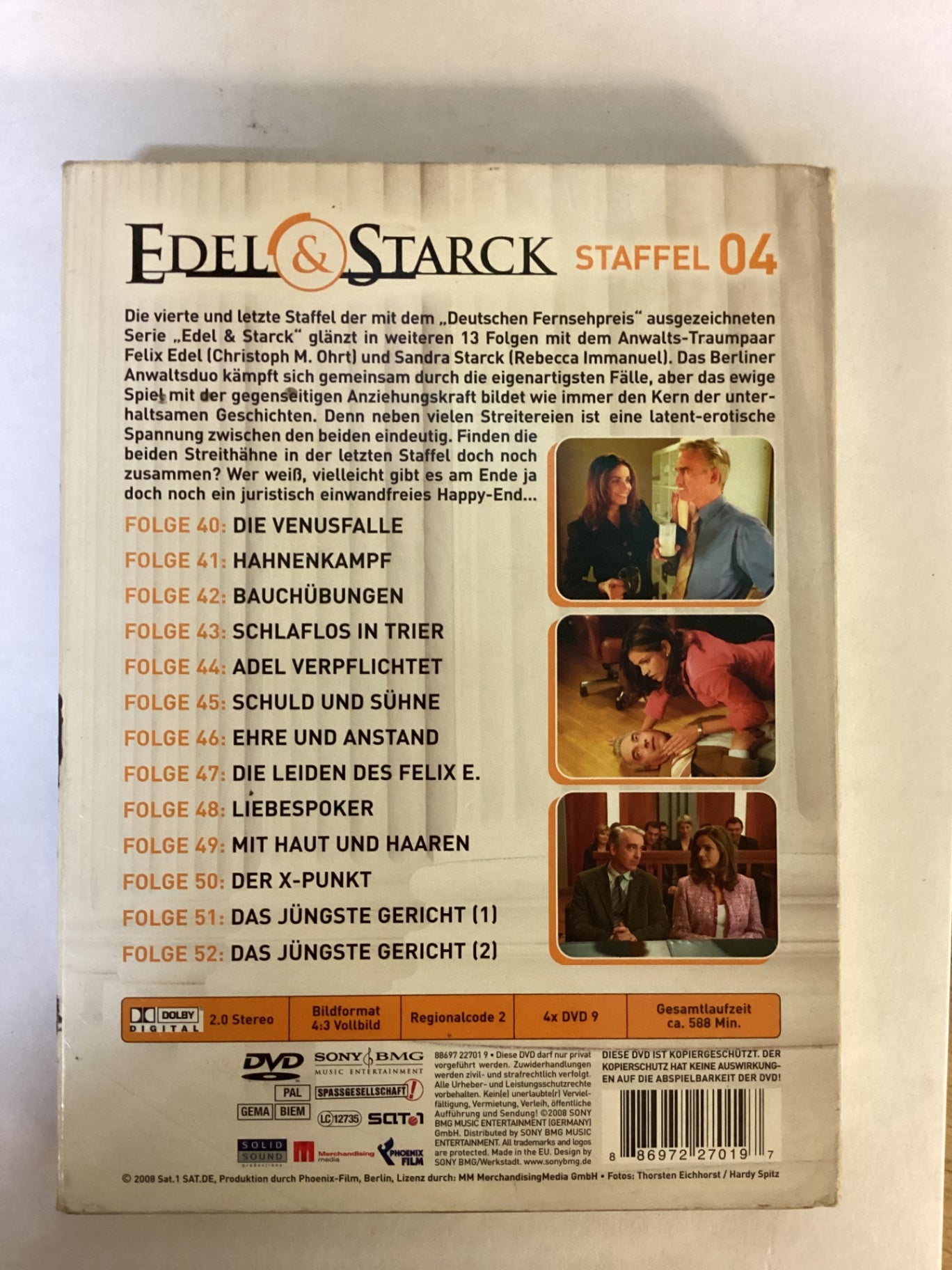 Edel & Starck – Staffel 04 – 4 DVDs