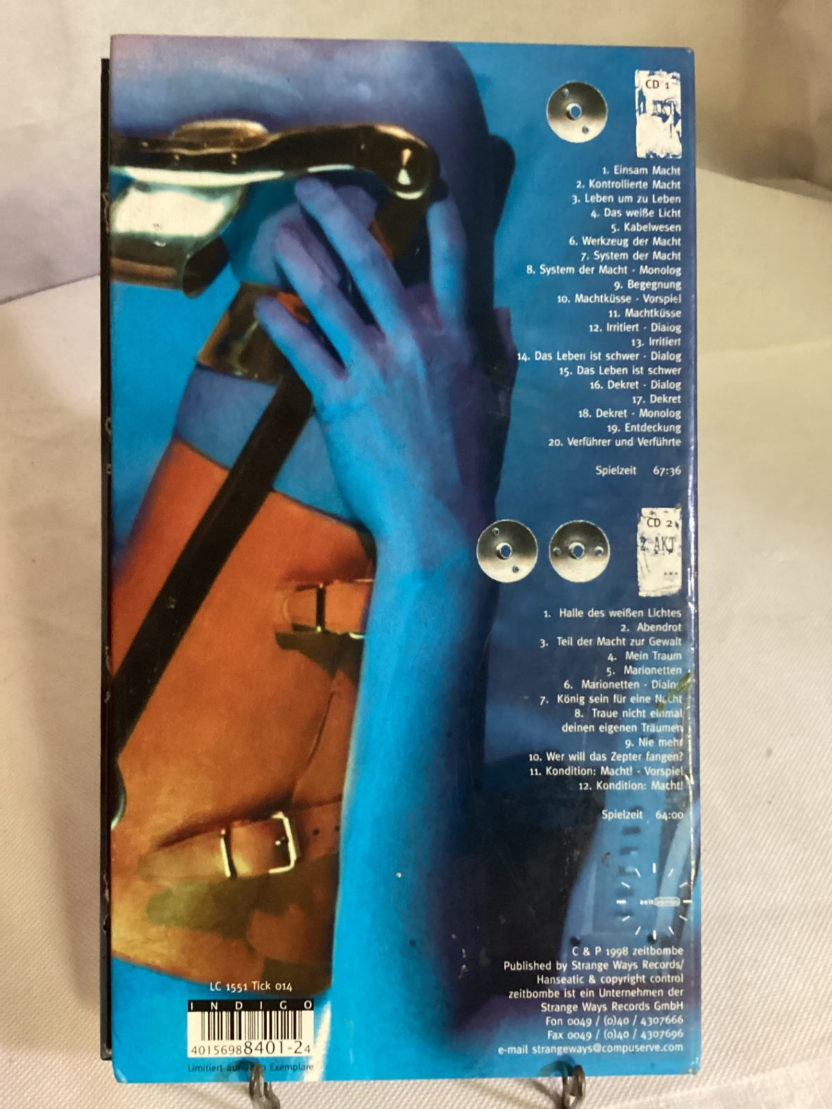 Goethes Erben – Kondition: Macht! – Das Musiktheaterstück – 2 CDs Limited Edition