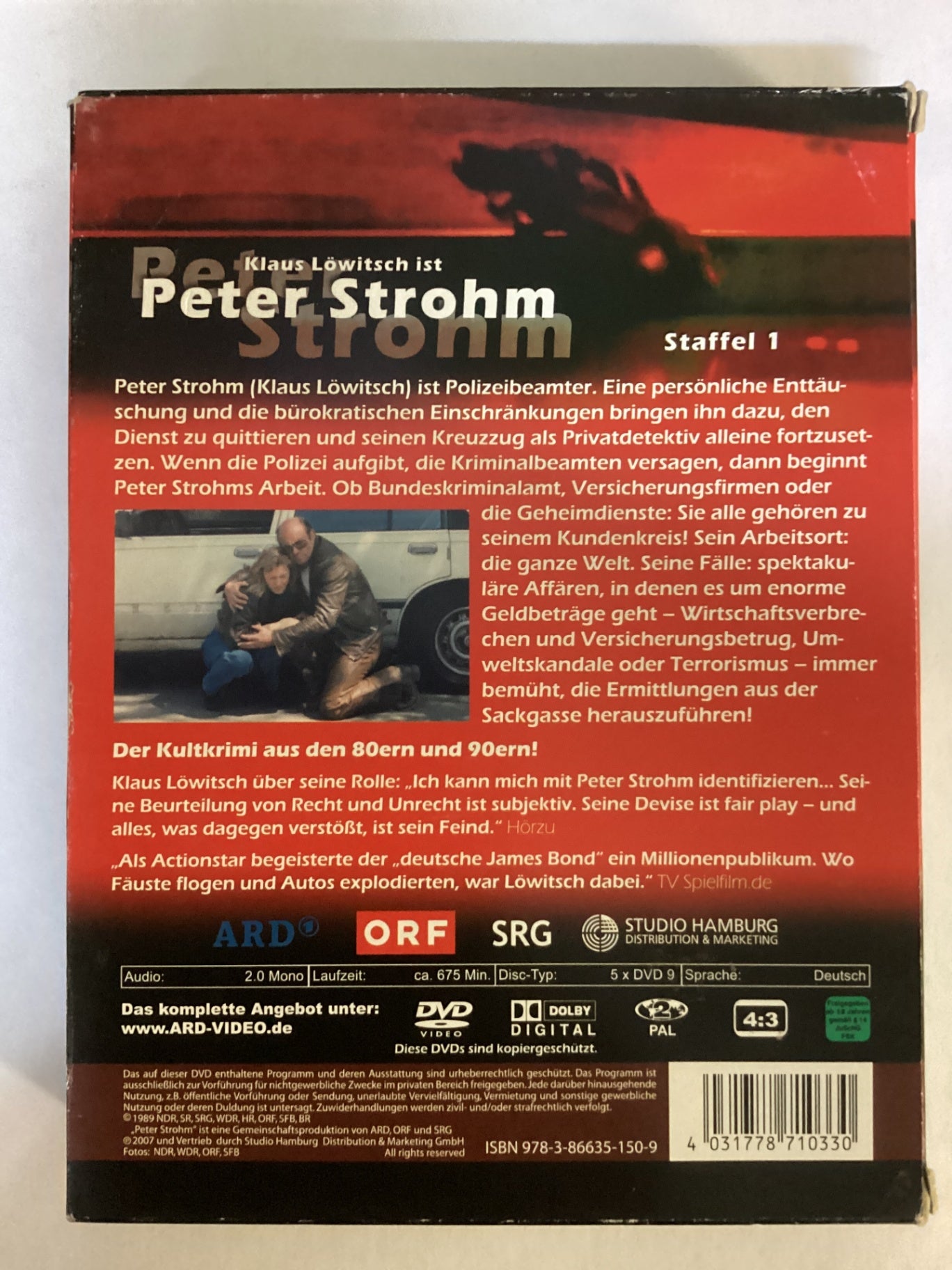 Peter Strohm – Staffel 1 – 5 DVDs