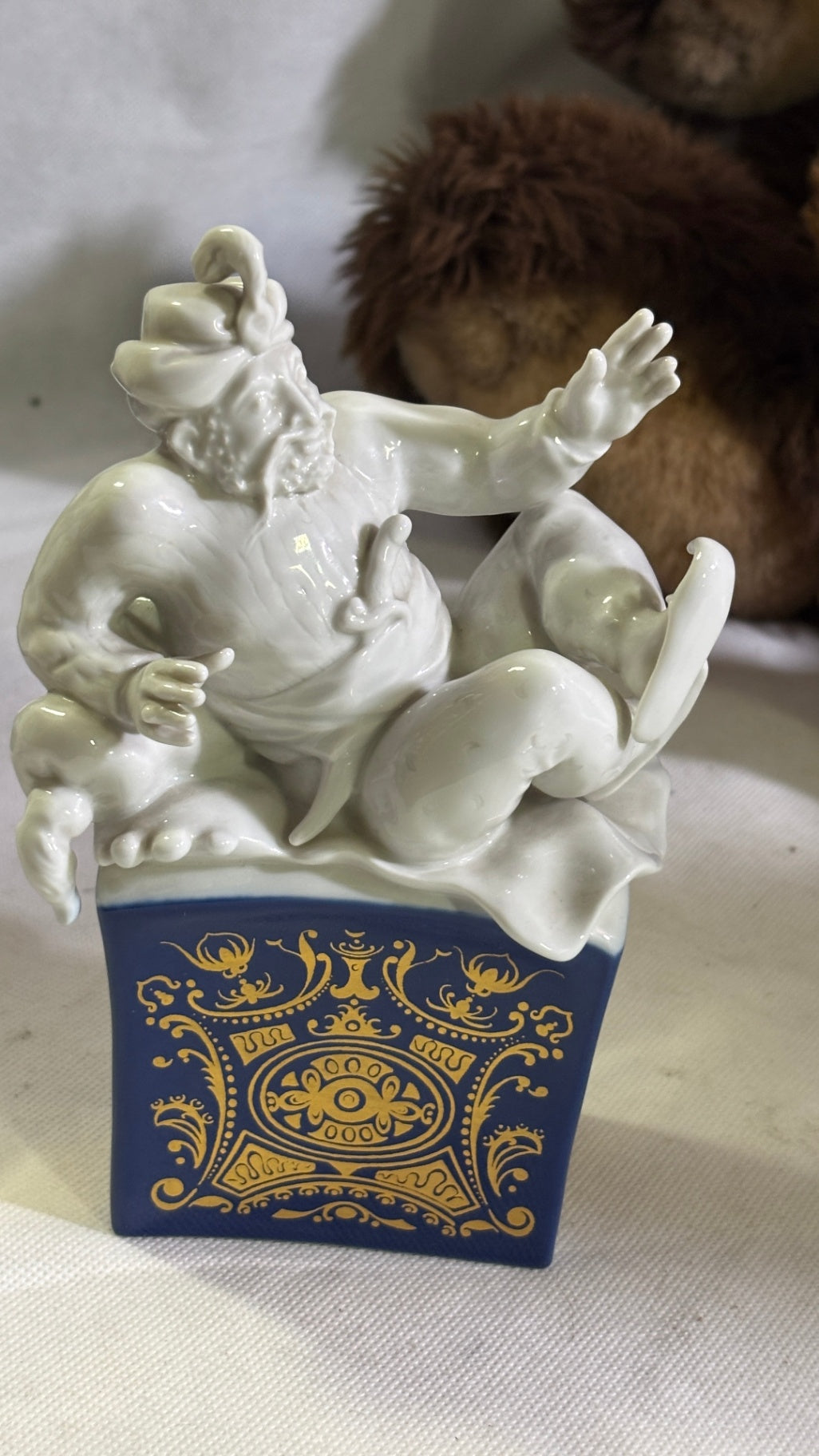 Meissen Porzellanfigur König Schehereban 67081 Peter Strang 1. Wahl mit Zertifikat