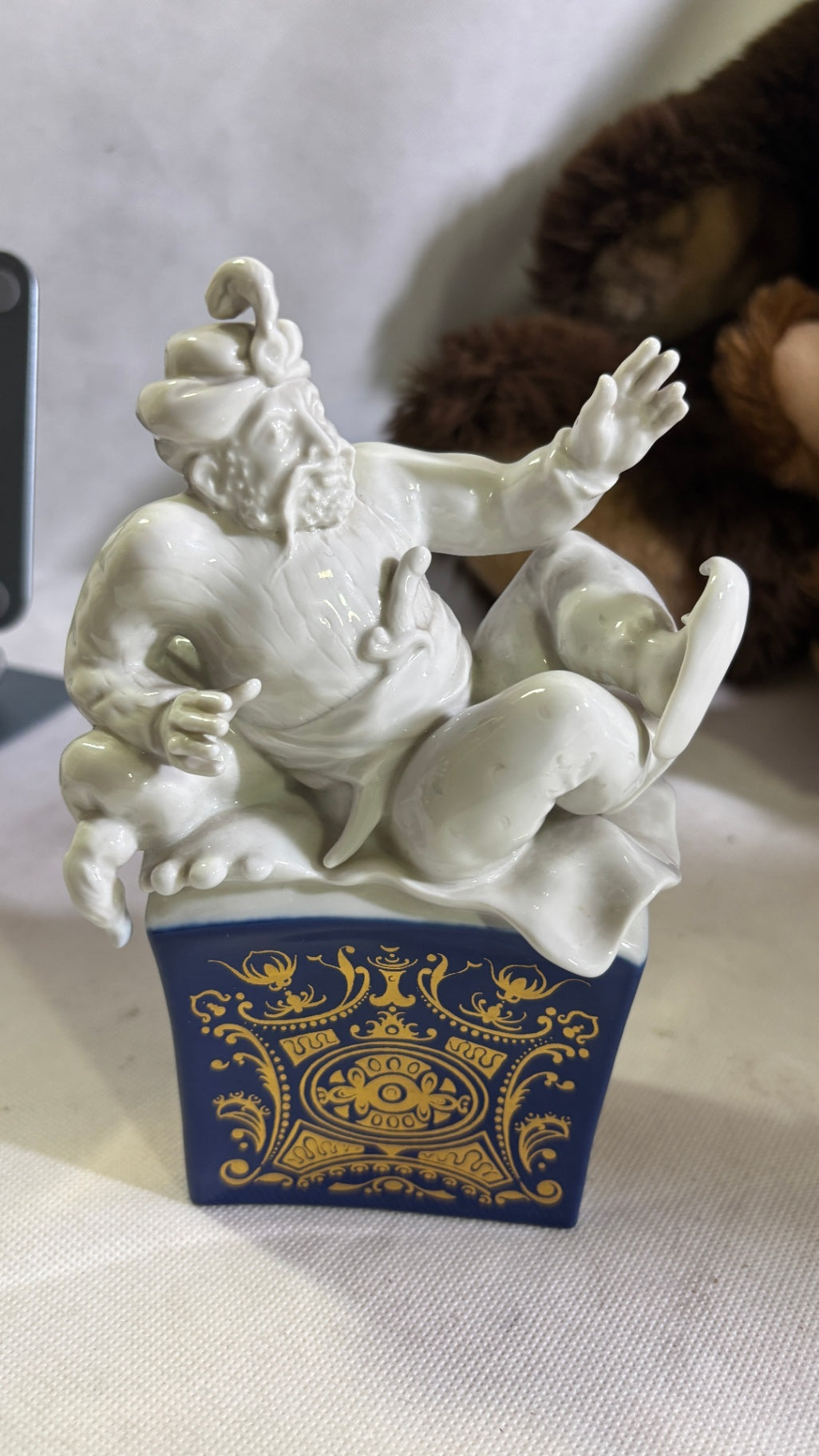 Meissen Porzellanfigur König Schehereban 67081 Peter Strang 1. Wahl mit Zertifikat