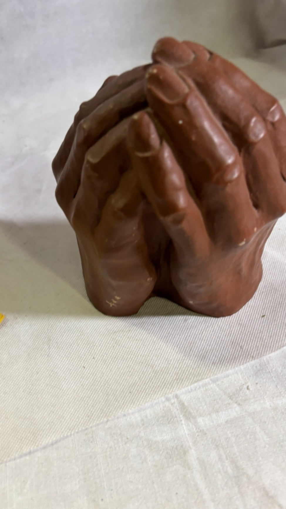 Dorothea Steigerwald „Bleib sein Kind“ Tonplastik ca. 17 cm