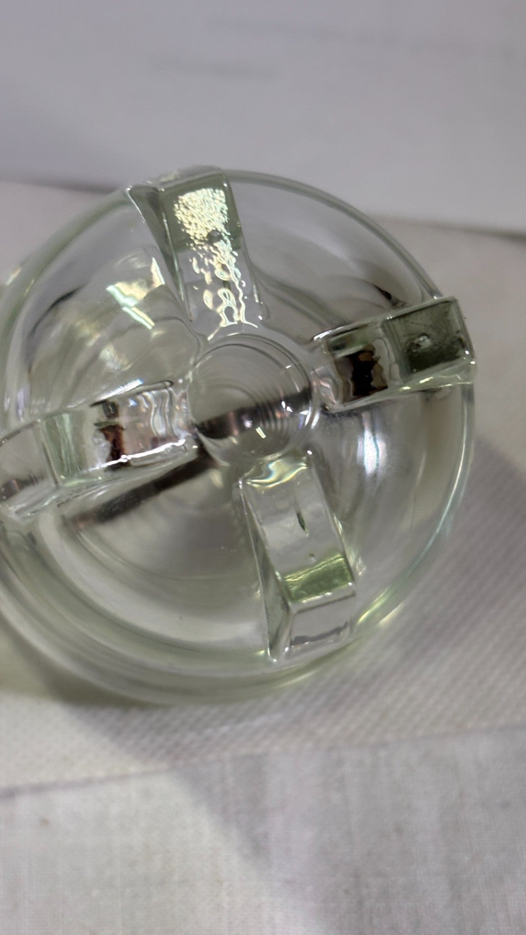 JENAER GLAS Eierkocher nach Wilhelm Wagenfeld – Exemplar 1