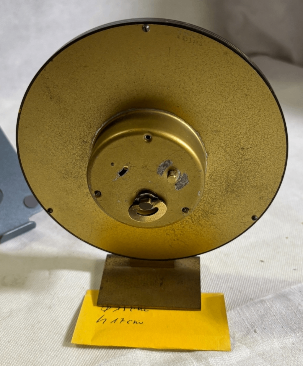 Mauthe Vintage Tischuhr Kaminuhr rund – läuft