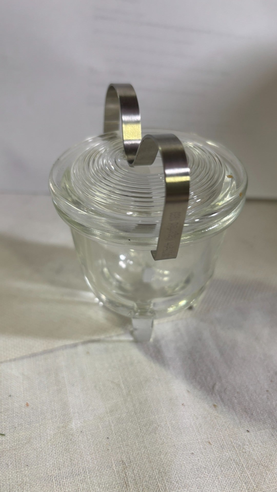 JENAER GLAS Eierkocher nach Wilhelm Wagenfeld – Exemplar 3